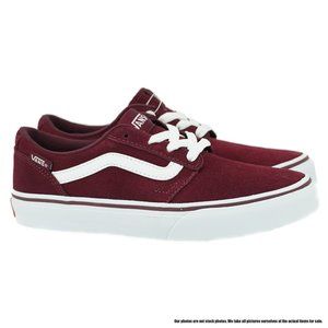 VANS Chapman Stripe (Red) Little Kid's Sneakers